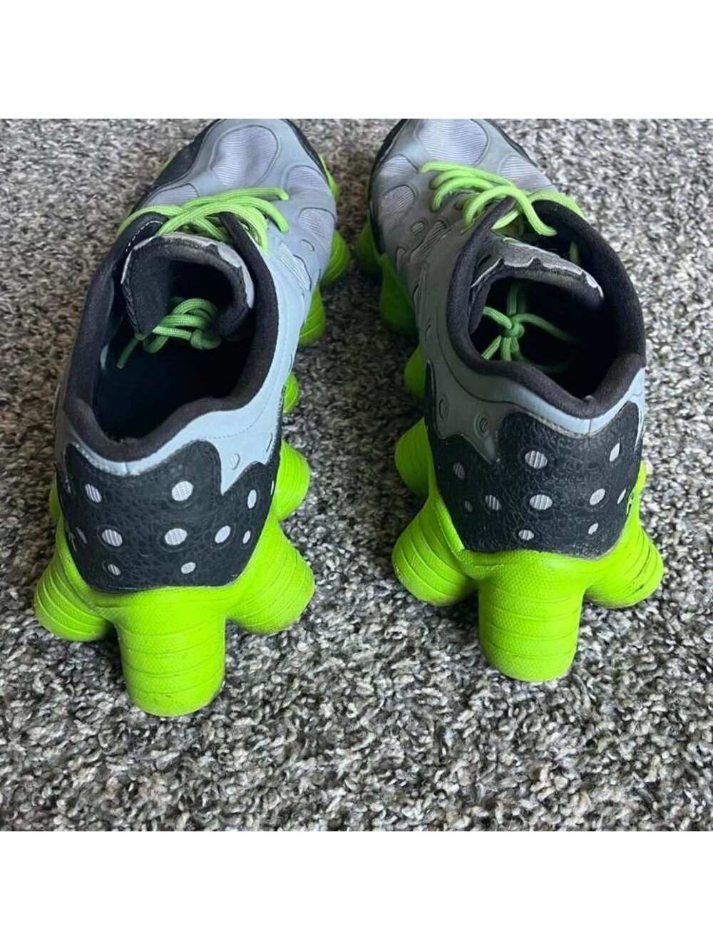 RARE Reebok ATV 19 Plus Neon Green All Terrain Sneakers Mens 13 Collectible - Picture 4 of 7